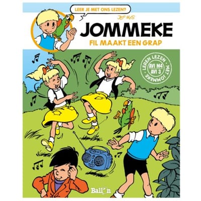 Jommeke AVI - Fil maakt een grap (AVI M4) Voorleesboeken