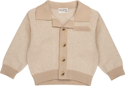 Frogs and Dogs - Polo Vestje | Sand Shell - Katoen - Maat 62