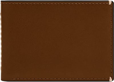 FOSSIL Leren Kaarthoes Westover Wallet Medium Brown Bruine