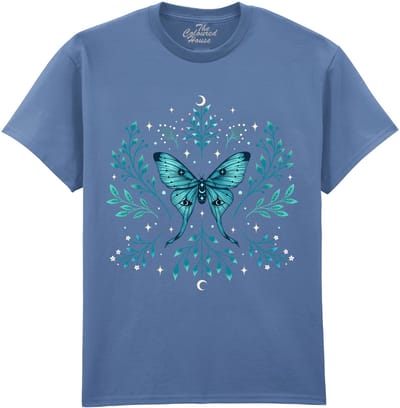 Vlinder Mystical Butterfly The Coloured House T-shirt M