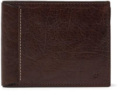 Leren portemonnee heren | Billfold heren van leer | Anti-skim portefeuille met 10 creditcardvakken, 2 briefgeldvakken en 1 muntgeldvak | Pasjeshouder voor mannen met RFID-bescherming | 78559