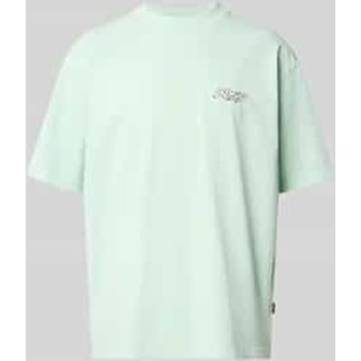 regular fit T-shirt van puur katoen model 'SURFWASH'