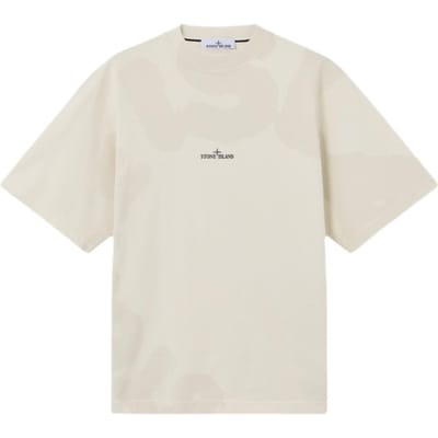 T-shirt à manches courtes avec imprimé boussole série Selection de Stone Island pour homme Hauts L1S152100002S0365-V0093 M beige