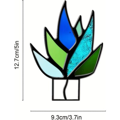 1 Pièce Pot de Plante Agave Soucoupe Insert de Jardin Marqueur pour Fleurs Fruits et Légumes Décoration Bonsaï
