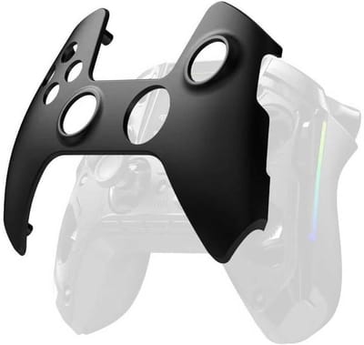 Controller Face Shell - Frontplaat Cover - Controller Aanpassen - Magnetische Bevestiging - 17x11x3 cm - Zwart