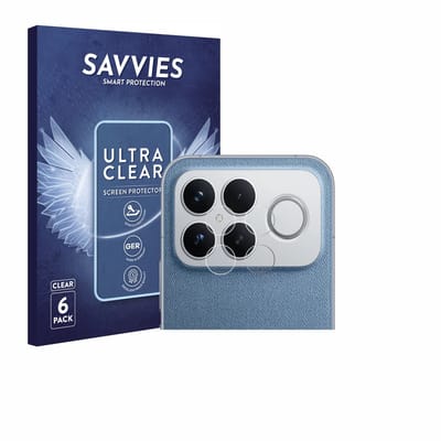 Savvies - Screenprotector voor Xiaomi Poco F8 Ultra (ALLEEN Camera Lens) - Folie Beschermfolie transparant 6 Stuks