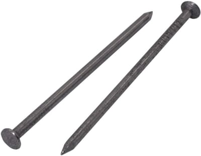 300x Constructie Nagels Staal 2,5 x 60 mm - Platte Kop - Multifunctioneel voor Houtbouw