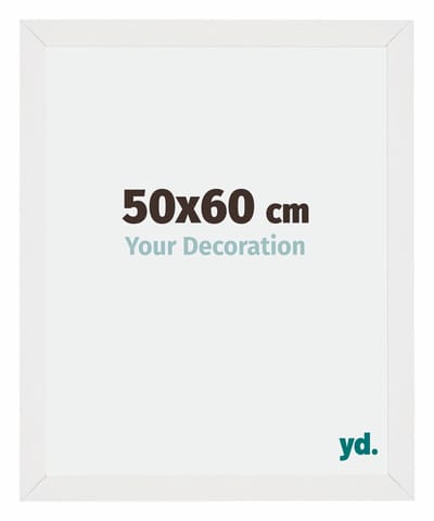 Your Decoration - Fotolijst 50x60 cm - MDF - Wit Hoogglans - Mura