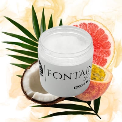 Badzout Fontaine's Scents - Exotic Fruit | 1x 200g - Kokos, Citrus & Passievrucht | Luxe Badzout