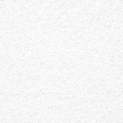 Wandpaneel vilt, wit - 2970 x 1220 mm | 9mm dik | Verbetert de akoestiek | Eenvoudige montage | Wanddecoratie