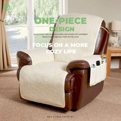 Fauteuilhoes 190cm Fleece Wasbaar Dekens Bank Handdoek Fauteuil Beschermkussen Meubelhoes Hond Huisdieren Zitmat white