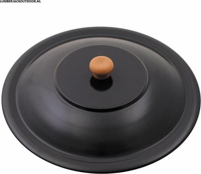 MFH Deksel geëmailleerd voor Hongaarse kookketel 4 Liter - diameter 24 cm.