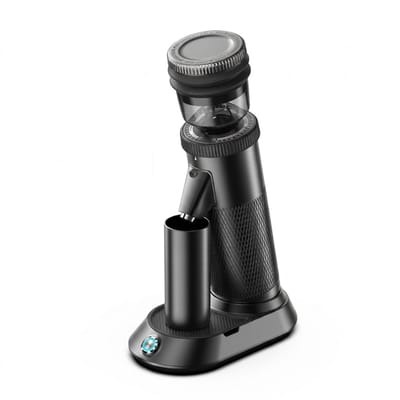 NordHaus Elektrische Koffiemolen - Conische Burr Koffiemaler - Compacte Bonenmaler - 48mm RVS Maalschijf - Instelbare Maalstand