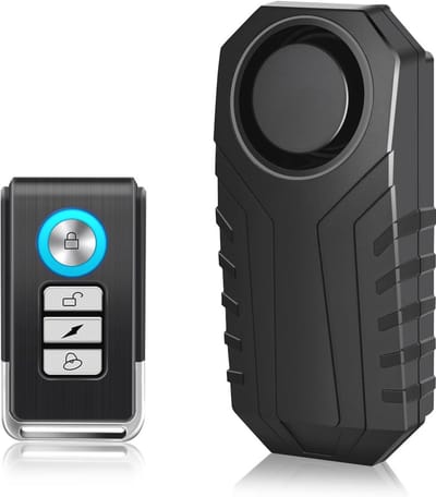 Fietsalarm met Afstandsbediening - Draadloze Vibratie Bewegingssensor voor Motorfiets en Mountainbike