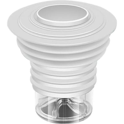 Siliconen Rioleringsbuis Afdichtring Waterleiding Plug Vloerafvoer Anti-Geur Rioleringsafdichting Stop Doucheafvoer Badkameraccessoires wit