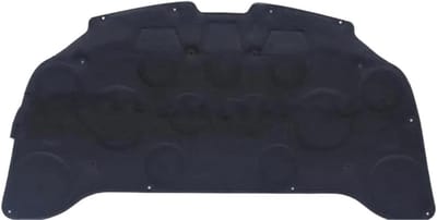 Motorkap Isolatie - Geluiddempend Katoen - Motor Geluidsreductie - Specifieke Pasvorm - 1 kg - Zwart