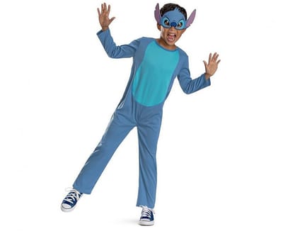 DISNEY - LILO & STITCH, Costume Stitch Basic Plus, Maat XS (3T-4T jaar), Kind