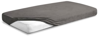 Matex Frotte Premium - Hoeslaken - 90x200 cm - Grafiet