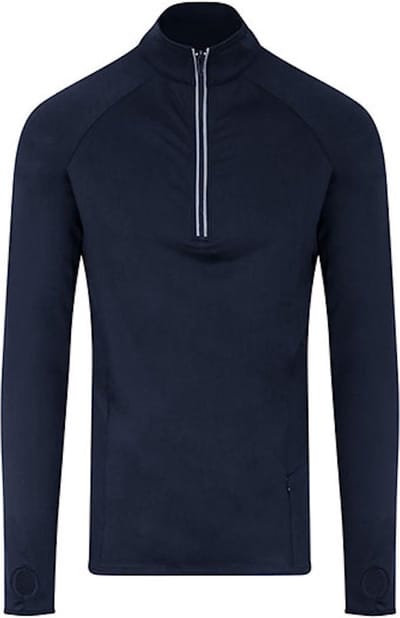 Herensportshirt 'Cool-Flex 1/2 Zip Top' Navy - L