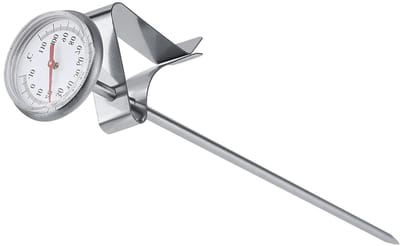 Thermometer voor Melk en Koffie, RVS, -10~110°C, Makkelijk Schoon te Maken, Ideaal voor Schuim en Koffie Bereiding