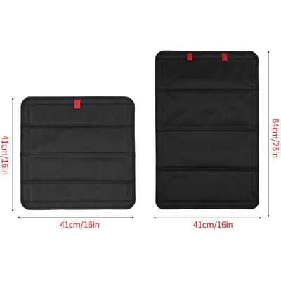 RV Zonnescherm, Opvouwbaar Magnetisch RV Dakraam Zonnescherm Afdekking UV-Stralen Bescherming Aanhanger Raamafdekking (16  *16  , Zwart) Type 2 zwart