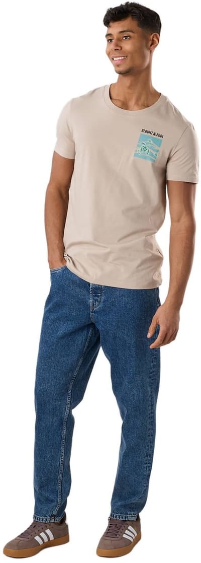 Blount & Pool Sunset Tee T-shirt – Vrijetijdskleding voor heren – Maat S