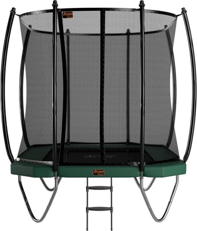 Avyna Trampoline Opbouw 305x225 (223) met net – Groen