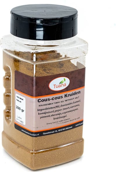 Tuana Kruiden - Couscous Kruidenmix - 150 Gram - Tuanashop - MP-C-0012