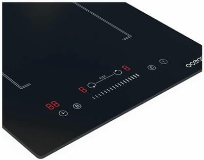 Inductie Kookplaat - Kooktoestel - Snel Koken - Twee Kookzones - 58 x 37.5 cm - Zwart