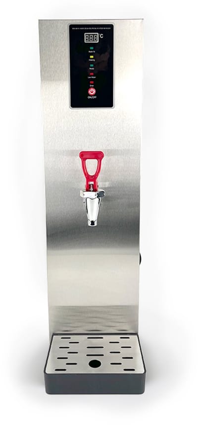 HCB® - Heet waterapparaat - boiler - 35 liter p/u - 230V - RVS / INOX heetwaterdispenser - 36.5x18.5x63 cm (DxBxH) - 15 kg - 7709