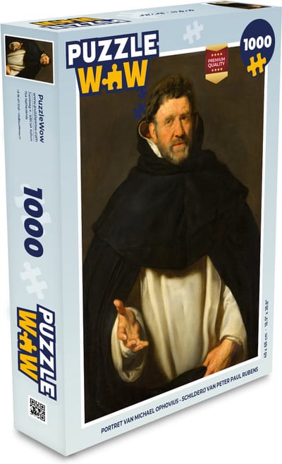 Puzzel Portret van Michael Ophovius - Schilderij van Peter Paul Rubens - Legpuzzel - Puzzel 1000 stukjes volwassenen
