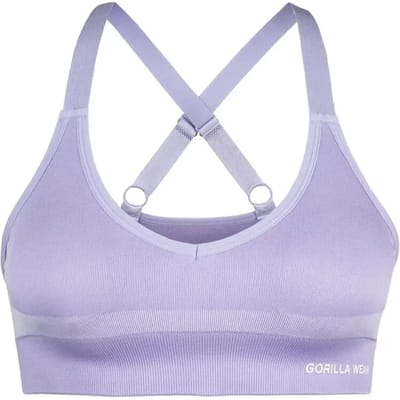 Gorilla Wear Selah Seamless Sportbeha - Lila - XS/S