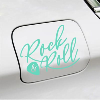 Bumpersticker - Rock & Roll - 11,4 X 14,8 - Mint