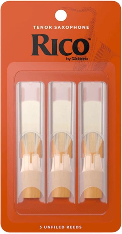 D'Addario Woodwinds 3 Rico Tenorsax 3-Pack