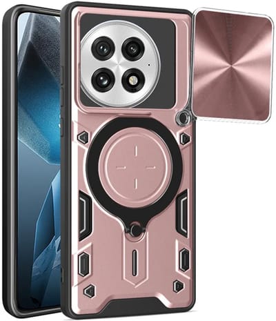 Hoesje geschikt voor OnePlus 13 - Techsuit CamGuard Pro Back Cover - Roségoud