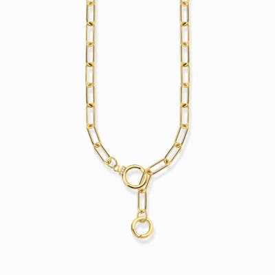 Thomas Sabo - KE2192-414-14-L47 - Halsketting - Dames - 925er Zilver geel verguld - 47cm
