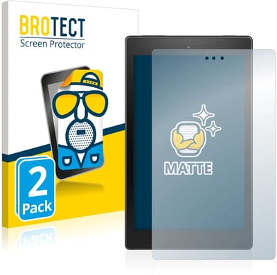 BROTECT - Screenprotector voor Amazon Fire HD 8 2018 (8. Gen.) - Folie Beschermfolie matte 2 Stuks