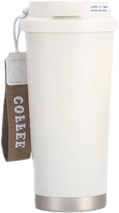 Isolerende Reismok van 530ml met Lekvrije Deksel - RVS Herbruikbare Koffiemok voor Warme en Koude Dranken, Perfect voor onderweg