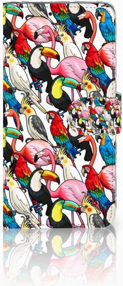 Samsung Galaxy S10 Plus Telefoonhoesje met Pasjes Birds