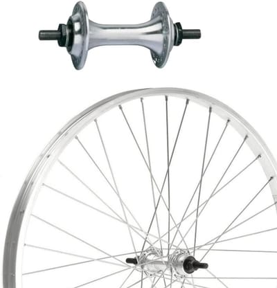 26 Inch Fiets Voorwiel Aluminium Velg MTB en Stadsfiets Inclusief Bouten