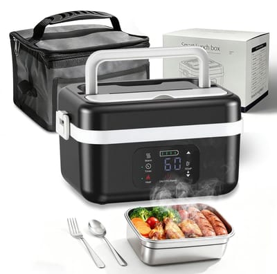 Cosensi - Dailygoods - Draagbare Elektrische Lunchbox met Verwarmingsfunctie 1L