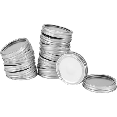 Roestvrijstalen Split-Type Mini Glazen Pot Deksel Container Afdichtdeksel voor Specerijen Honing Opslag Type 2