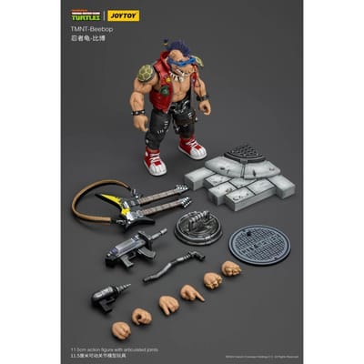 JOYTOY Original TMNT Tortues Ninja Mutantes Adolescentes 1/18 Groundchuck Dirtbag Rahzar Série Complète Figurines d'Action Modèle Jouet Poupée Cadeau