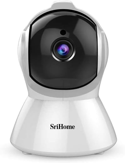 Gemotoriseerde WiFi Beveiligingscamera Binnen met Automatische Tracking & 1080P HD