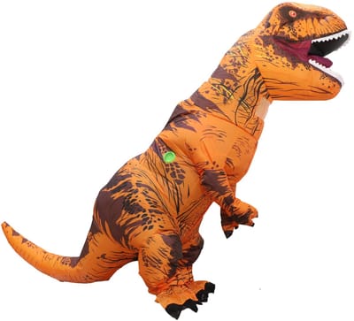 Aafinity Kostuum - T-rex kostuum - Dinosaurus pak - Dinopak volwassenen - Opblaasbaar - ideaal voor carnaval, feest of cosplay