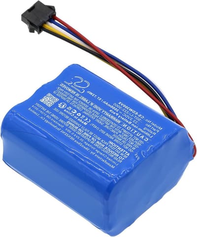 Batterij Vervanging - Oplaadbare Accu - Apparaat Gebruik - Li-ion Technologie - 2600mAh - Blauw