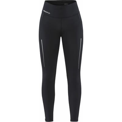 Craft Adv Essence Run Tight Dames - Sportbroeken - zwart - maat XL