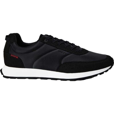 Hugo Icelin nylon hardloopschoenen voor heren (Zwart)