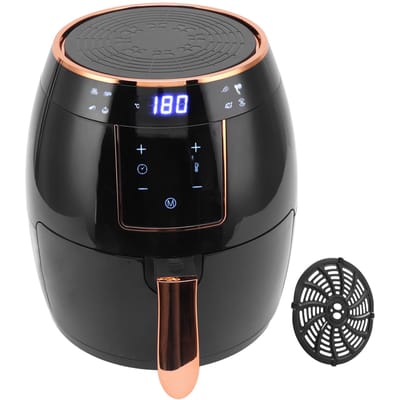 5,5L Airfryer Automatische Nauwkeurige Temperatuurregeling Olievrije Koker Elektrische Voedsel Frituurpan voor Keuken L