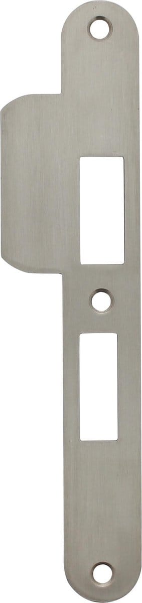Intersteel Sluitplaat voor veiligheidsslot SKG** profielcilindergat 55 mm DIN rechts rvs